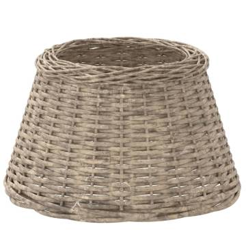 Stylish Brown Wicker Lamp Shade Ø50x30 cm | Hipomarket