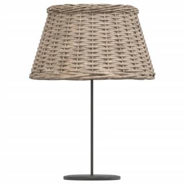 Stylish Brown Wicker Lamp Shade Ø50x30 cm | Hipomarket