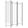 6-Panel Room Divider White - Versatile & Durable | Hipomarket