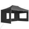 Professional Folding Party Tent 4.5x3m Anthracite | HipoMarket