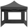 Professional Folding Party Tent 4.5x3m Anthracite | HipoMarket