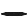 Jumping Mat Fabric Black for 15 Feet Round Trampoline