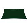 Sunshade Sail Oxford Fabric 3.5x5 m Dark Green | Hipomarket