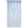 Macrame Curtain Blue 140x240 cm Cotton - Stylish Decor