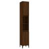 3 Piece Bathroom Furniture Set - Brown Oak & Engineered Wood