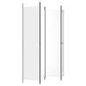 4-Panel White Room Divider - Privacy & Space Saver | HipoMarket