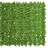 Balcony Screen with Green Leaves 600x150 cm | Hipo Market