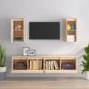 Elegant 4-Piece Solid Wood Pine TV Cabinets | HipoMarket