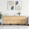 Sonoma Oak Sideboards Set - 3 pcs Engineered Wood | HipoMarket