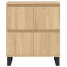 Sonoma Oak Sideboards Set - 3 pcs Engineered Wood | HipoMarket