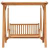 Swing Bench 170 cm - Solid Teak Wood for Outdoor Relaxation