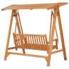 Swing Bench 170 cm - Solid Teak Wood for Outdoor Relaxation