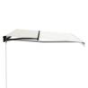 Manual Retractable Awning 400x300 cm - Cream Shade Solution