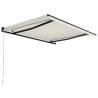 Manual Retractable Awning 400x300 cm - Cream Shade Solution