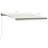 Manual Retractable Awning 400x300 cm - Cream Shade Solution