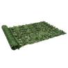 Balcony Privacy Screen with Dark Green Leaves 300x150 cm Colour dark green Size 300 x 150 cm 