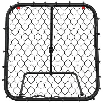 Football Rebounder Adjustable Black - Skills Training Tool