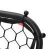 Football Rebounder Adjustable Black - Skills Training Tool