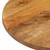 Oval Solid Wood Mango Table Top - 110x40x2.5 cm | Hipomarket