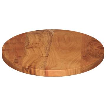 Oval Solid Wood Acacia Table Top - 90x40x2.5 cm | HipoMarket