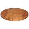 Oval Solid Wood Acacia Table Top - 100x40x2.5 cm