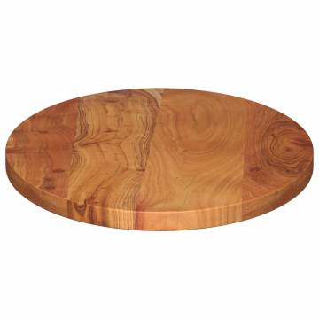 Table Top 120x60cm Oval Solid Acacia Wood | Hipomarket UK