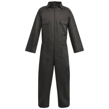 Men's Grey Overalls XXL - Durable Polycotton Workwear