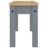 Panama Grey Dining Bench - Solid Pine Wood 105x30x45 cm