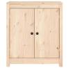 Stylish Solid Wood Pine Sideboard - 70x35x80 cm