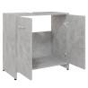 Bathroom Cabinet Concrete Grey - Stylish Storage Solution