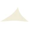 Sunshade Sail 160 g/m² Cream 3x4x5 m HDPE Colour cream Size 3 x 4 x 5 m Quantity in Package 1 