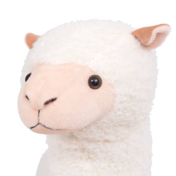 Standing Plush Toy Alpaca White XXL - Soft & Cuddly