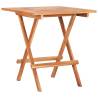 Folding Bistro Table - Solid Teak Wood 60x60 cm | Hipo Market