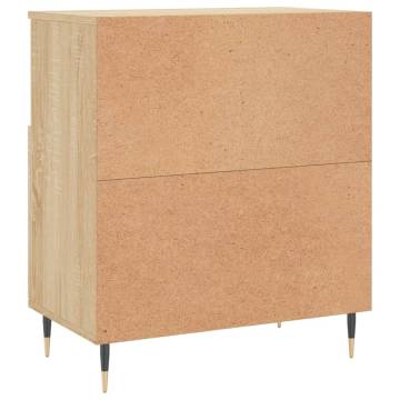 Classic Sonoma Oak Sideboards - 2 pcs Engineered Wood