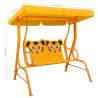 Kids Swing Bench Yellow - Perfect Garden Fun | Hipomarket