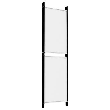 5-Panel Room Divider White 250x180 cm - Stylish Privacy Solution