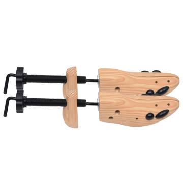 Shoe Trees 2 Pairs Size 41-46 - Solid Pine Wood