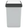 Dual Bin White 2x25 L - Ideal for Waste Separation