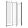 6-Panel Room Divider White 240x220 cm - Stylish & Versatile