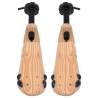 Shoe Trees 2 Pairs Size 41-46 - Solid Pine Wood