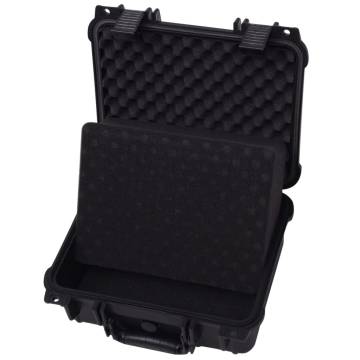 Durable Protective Equipment Case - 35x29.5x15 cm Black