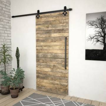 Sliding Door SKIEN Hardware Kit 183 cm | Steel Black