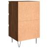 Bedside Cabinets 2 pcs Brown Oak - Elegant Storage Solution