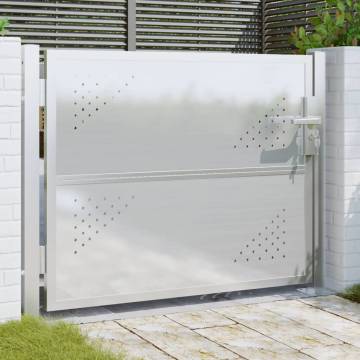 Garden Gate 100x75 cm Stainless Steel | Durable & Secure