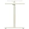 Manual Height Adjustable Standing Desk Frame - Hand Crank White