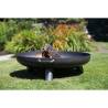 RedFire Fire Bowl Salo Black Steel 80 cm - Stylish & Durable