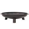 RedFire Fire Bowl Salo Black Steel 80 cm - Stylish & Durable