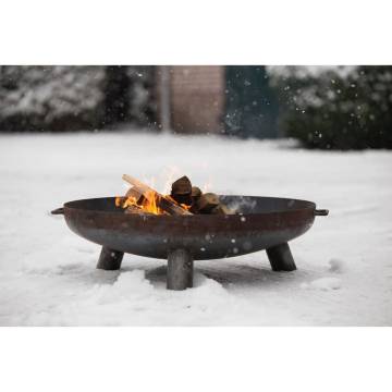 RedFire Fire Bowl Salo Black Steel 80 cm - Stylish & Durable