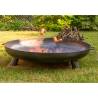 RedFire Fire Bowl Salo Black Steel 80 cm - Stylish & Durable