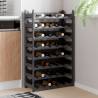 Wine Rack for 48 Bottles PP Stackable Quantity in Package 1 Number of 48 Number of Bottles 